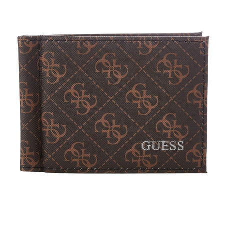 Guess, Vezzola, Textile Wallet, Coin Holder, SMVEZZPOL23, Black, For Men - Feel You