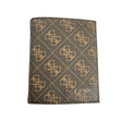 Guess, Vezzola, Textile Wallet, Small Billfold, SMVEZLLEA22, Black, For Men - Feel You