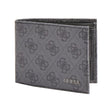 Guess, Vezzola, Textile Wallet, Small Billfold, SMVEZZPOL22, Black, For Men - Feel You