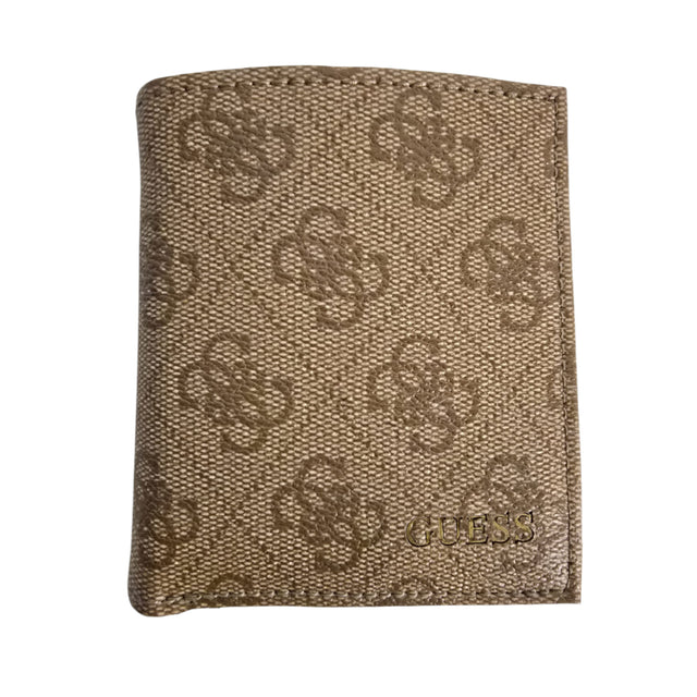 Guess, Vezzola, Textile Wallet, Small Billfold, SMVEZZPOL22, Brown, For Men - Feel You