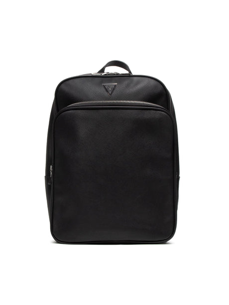 Guess, Zaino, Synthetic Leather, Textile Backpack, Black, HMECRN, For Men - Feel You