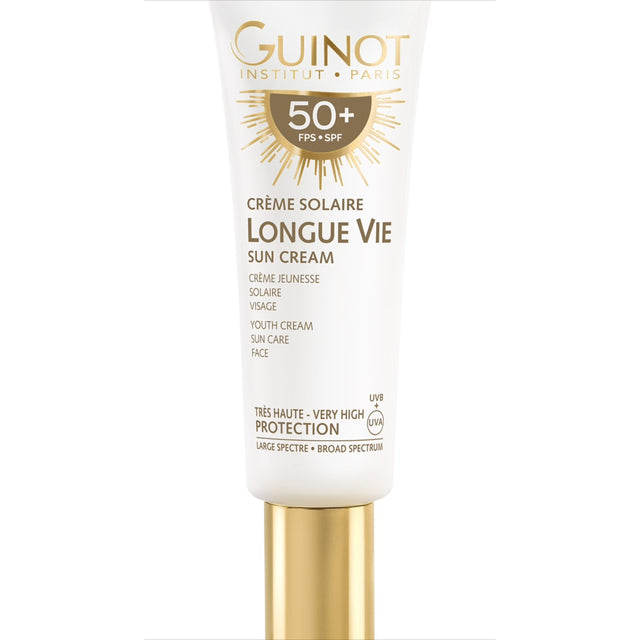 Guinot, Longue Vie, Anti-Ageing, Sunscreen Cream, For Face, SPF 50+, 50 ml - Feel You