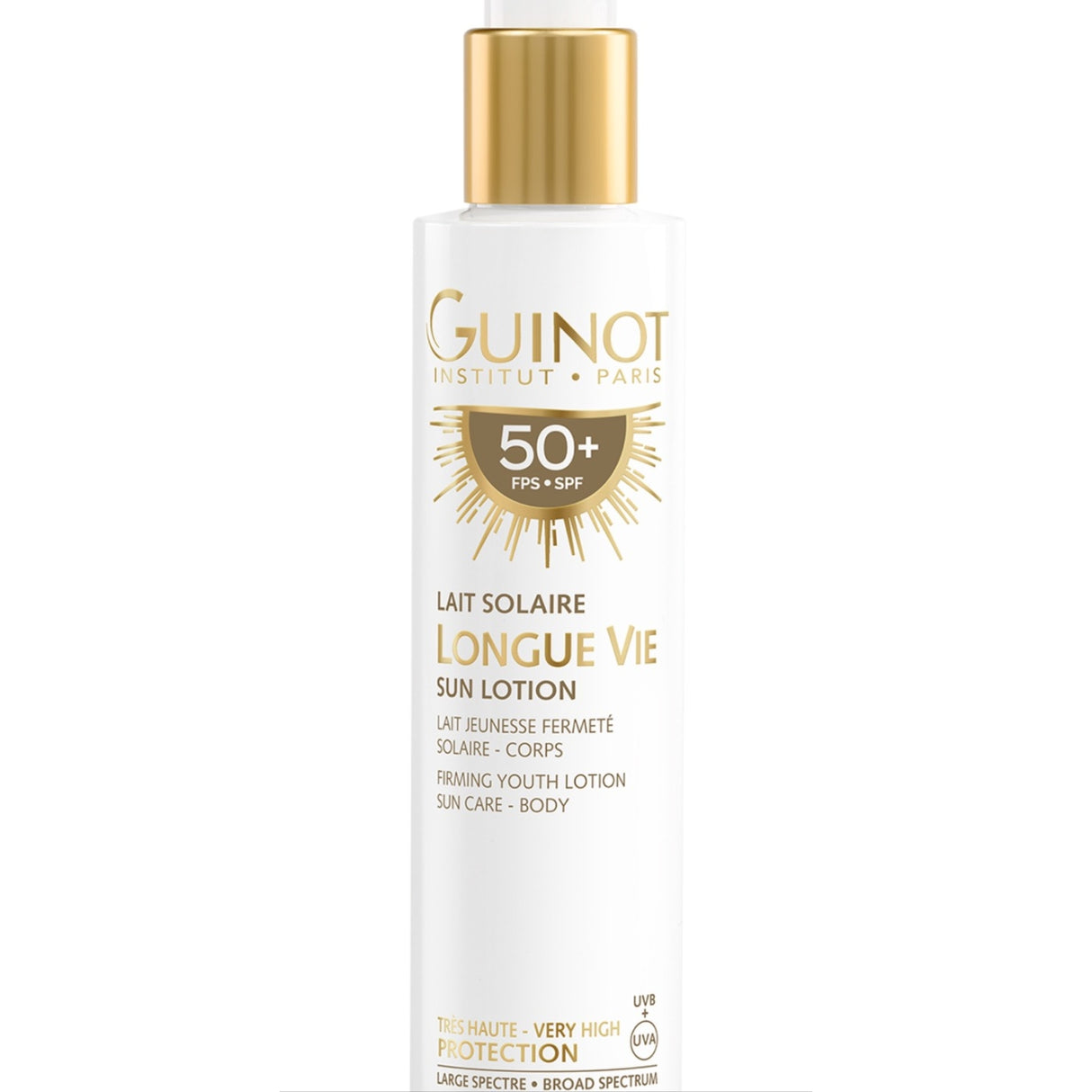 Guinot, Longue Vie, Firming, Sunscreen Lotion, SPF 50+, 150 ml - Feel You