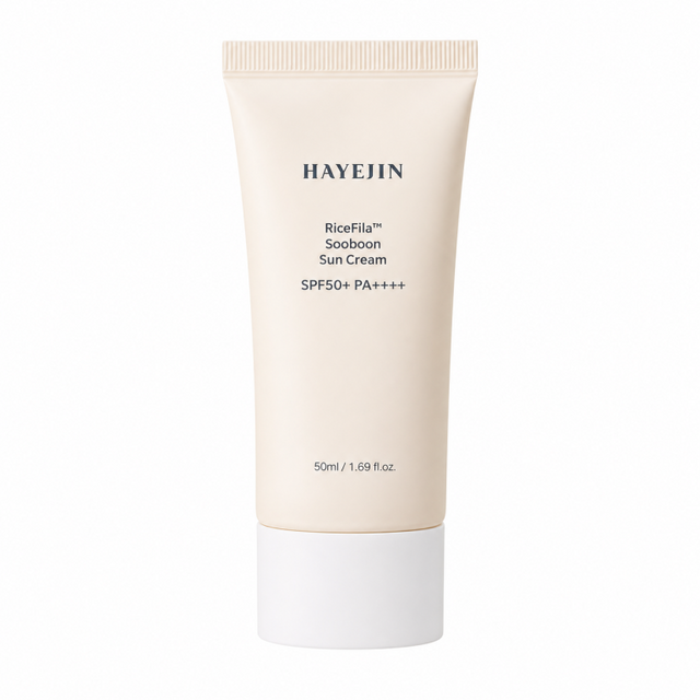 HAYEJIN - RiceFila Sooboon Sun Cream SPF50+, 50ml - Feel You