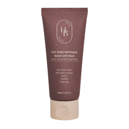 HEVEBLUE - Pot Pore Peptamin Wash Off Pack - Pore Constricting Mask - 100g - Feel You