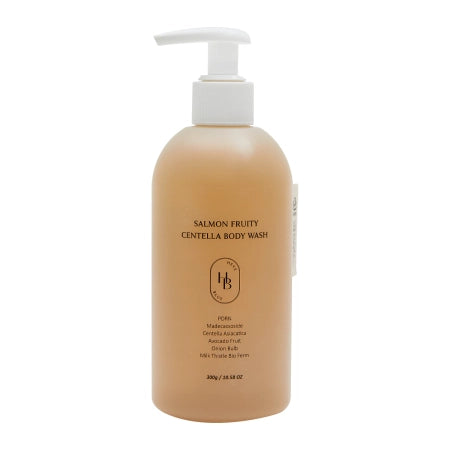 HEVEBLUE - Salmon Fruity Centella Body Wash - Body Wash Gel - 300g - Feel You