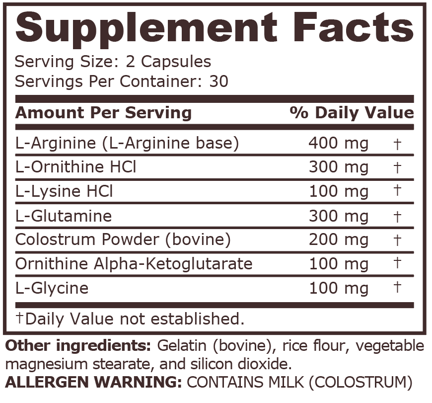 HGH SUPPORT - 60 capsules