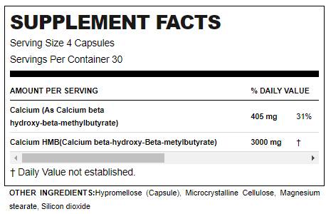HMB 3000 - 120 капсули - Feel You
