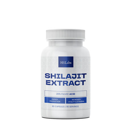 HS LABS - SHILAJIT EXTRACT 500 mg (20 % fulvic acid) - 90 capsules - Feel You