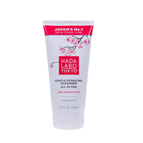 Hada Labo Tokyo, Hada Labo, Hyaluronic Acid, Eliminates Impurities, Cleansing Lotion, Face, 150 ml - Feel You