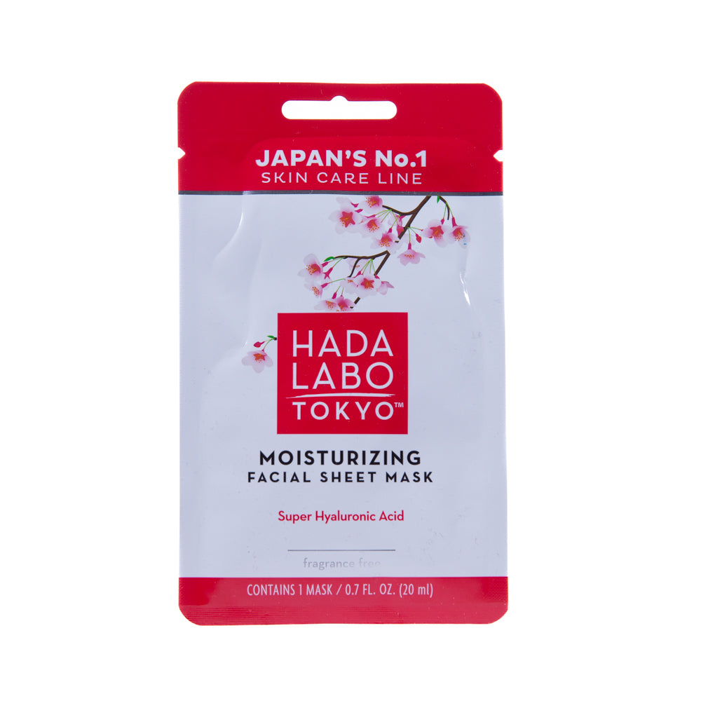 Hada Labo Tokyo, Hada Labo, Hyaluronic Acid, Moisturizing, Sheet Mask, Face, 20 ml - Feel You