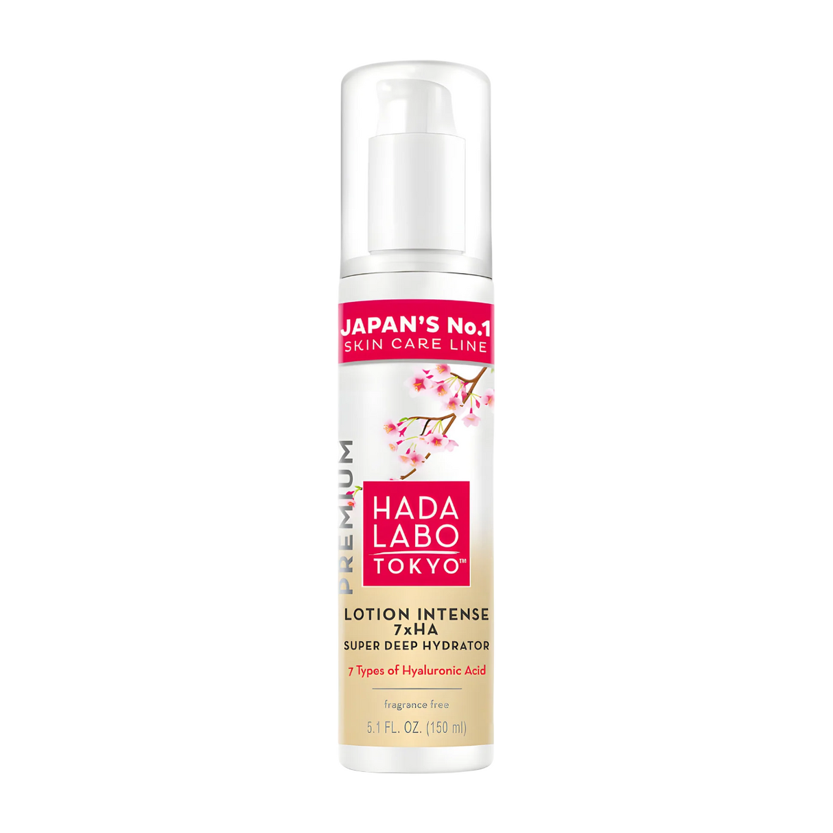 Hada Labo Tokyo, Premium, 7 x Ha, Deep Hydration, Day, Lotion, Face, 150 ml - Feel You