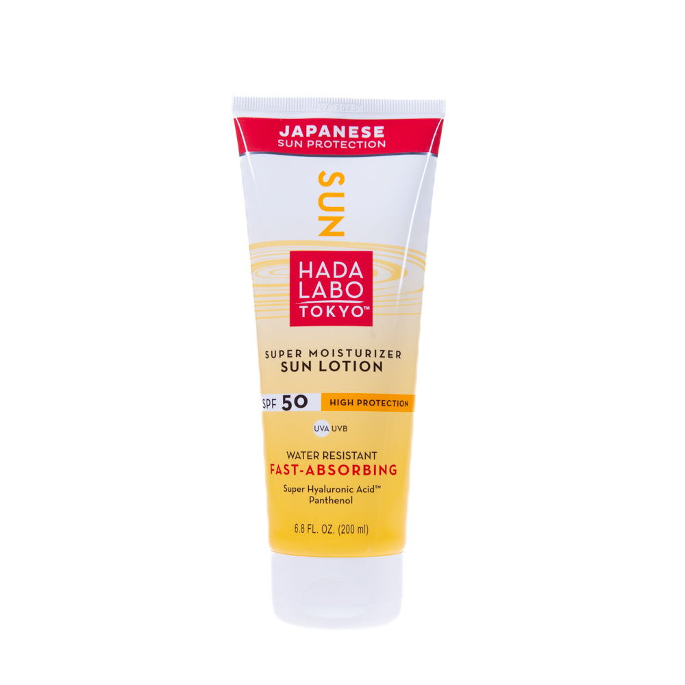 Hada Labo Tokyo, Sun, Hyaluronic Acid, Moisturiser, Sunscreen Lotion, 50, 200 ml - Feel You