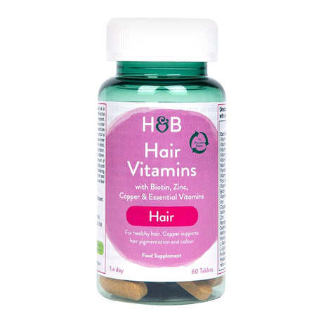 Витамини за коса с колаген (Hair Vitamins) 60 таблетки, H&B - Feel You