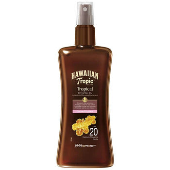 Hawaiian Tropic - Protective Dry Spray Oil SPF 20 - Dry suntan oil with spray - 200ml - Feel You