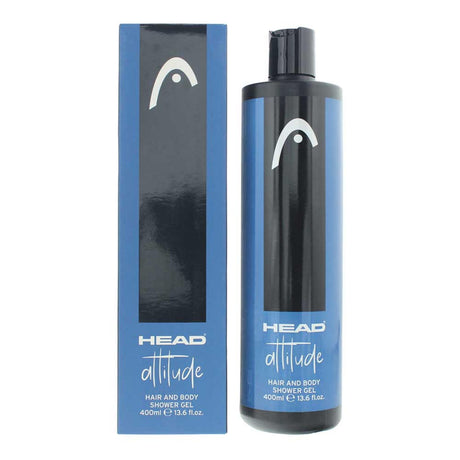 Head, Attitude, Shower Gel & Shampoo 2-In-1, 400 ml - Feel You