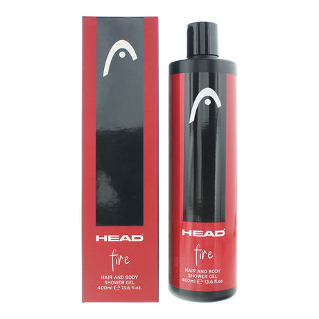 Head, Fire, Shower Gel, For All Skin Types, 400 ml - Feel You