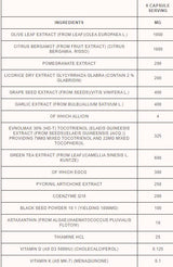 Heart Stack | with Olive Leaf and Bergamot 180 капсули - Feel You