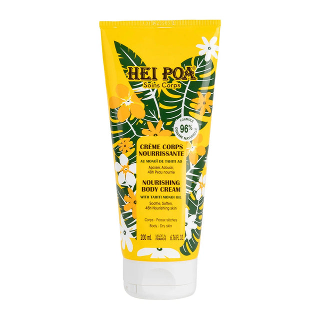 Hei Poa, Monoi De Tahiti, Nourishing, Body Cream, 200 ml - Feel You