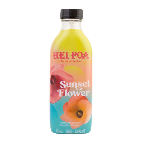 Hei Poa, Monoi, Nourishing, Sunset Flower, Body Oil, For Hair & Body, 100 ml - Feel You