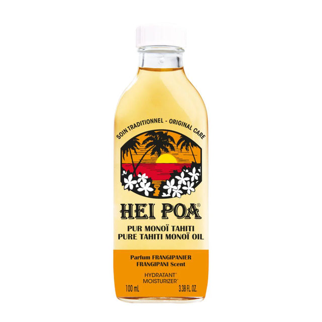 Hei Poa, Pure Thaiti Manoi, Moisturising, Frangipani, Body Oil, 100 ml - Feel You