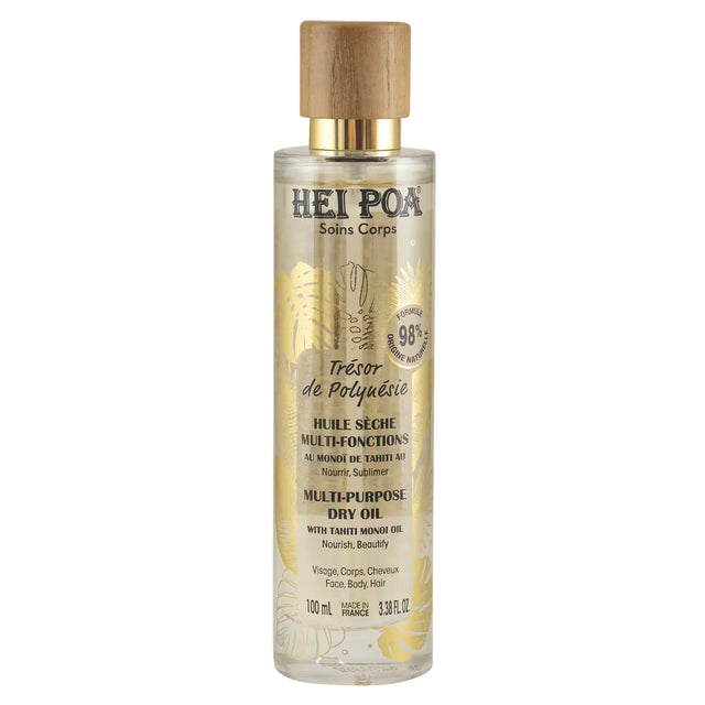 Hei Poa, Tresor De Polynesie, Monoi Oil, Nourishing, Dry Body Oil, 100 ml - Feel You