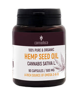 Hemp Seed Oil 500 mg / 90 Caps - Feel You