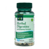 Билкова формула за добро храносмилане (Herbal Digestive and Enzyme Formula) 90 капсули HOLLAND & BARRETT - Feel You