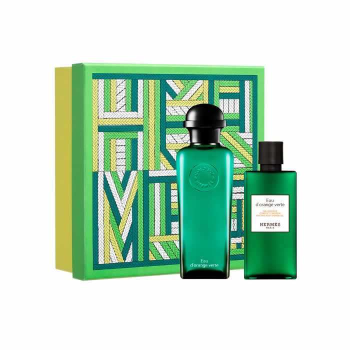 Hermès Eau D'Orange Verte Eau De Cologne Spray 100ml Set 2 Pieces - Feel You
