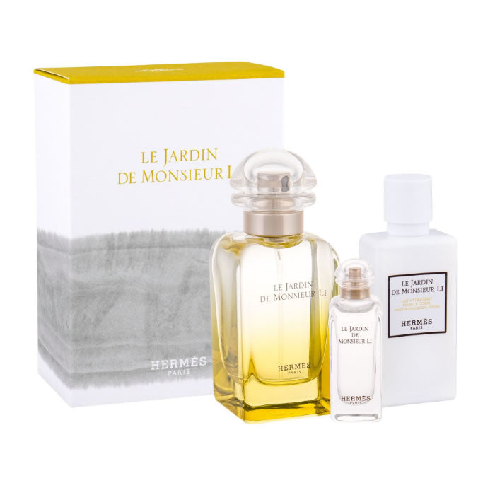 Hermès Le Jardin De Monsieur Li Eau De Toilette Spray 50ml Set 3 Pieces - Feel You