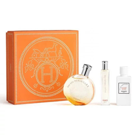 Hermes Eau Des Merveilles EDT 50 ml + BL 40 ml + EDP 15 ml - Feel You