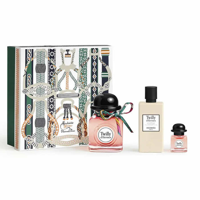 Hermes Twilly Eau De Parfum Spray 85ml Set 3 Pieces - Feel You
