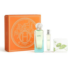 Hermes - Un Jardin Sur le Nil Gift Set EDT 100ml, EDT 15ml and Solid Soap 50g - 100ml - Feel You