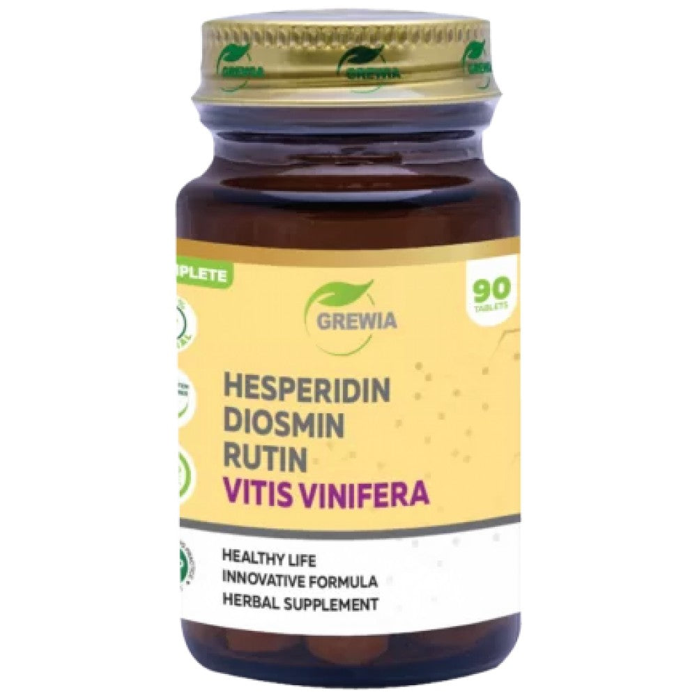 Hesperidin, Diosmin, Rutin & Vitis Vinifera - 90 Таблетки - Feel You