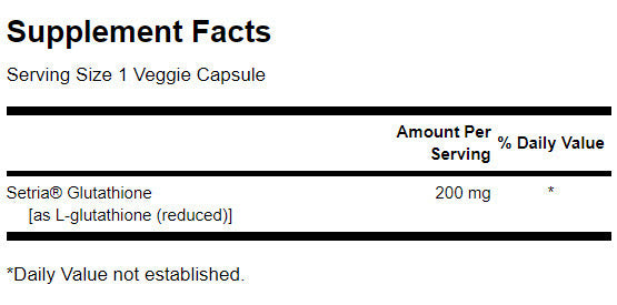 High Potecy L-Glutathione 200 mg - 60 капсули - Feel You