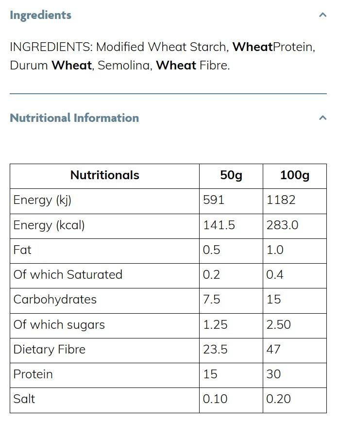 High Protein Skinny Fusilli Pasta - 200 грама - Feel You