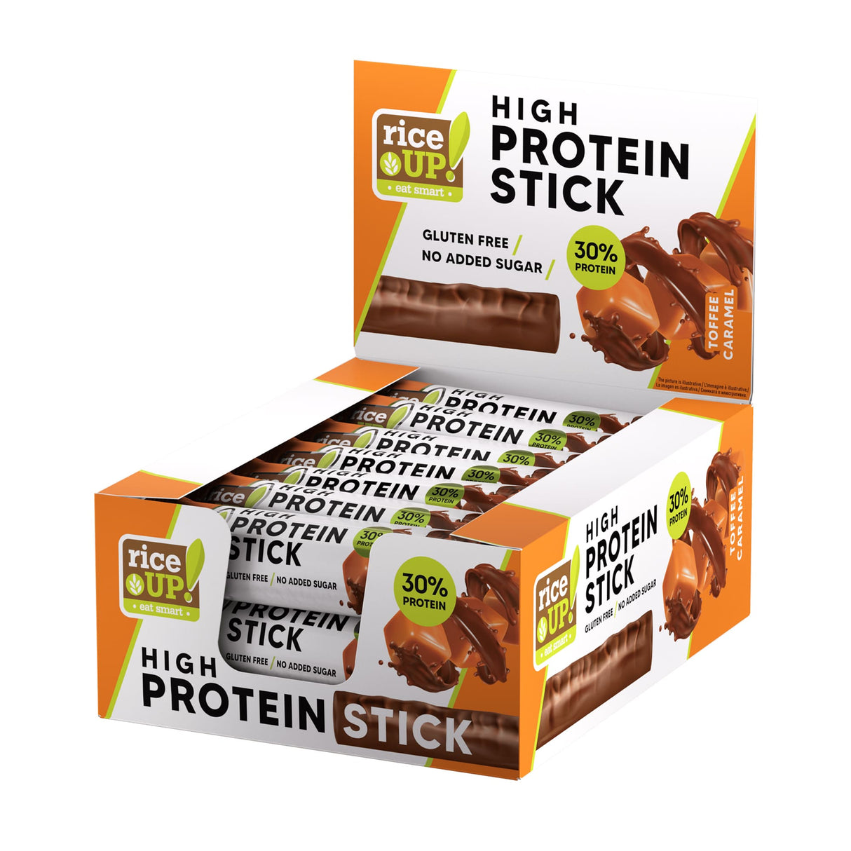 High Protein Stick Bar & No Added Sugar - 15 x 40g - Feel You