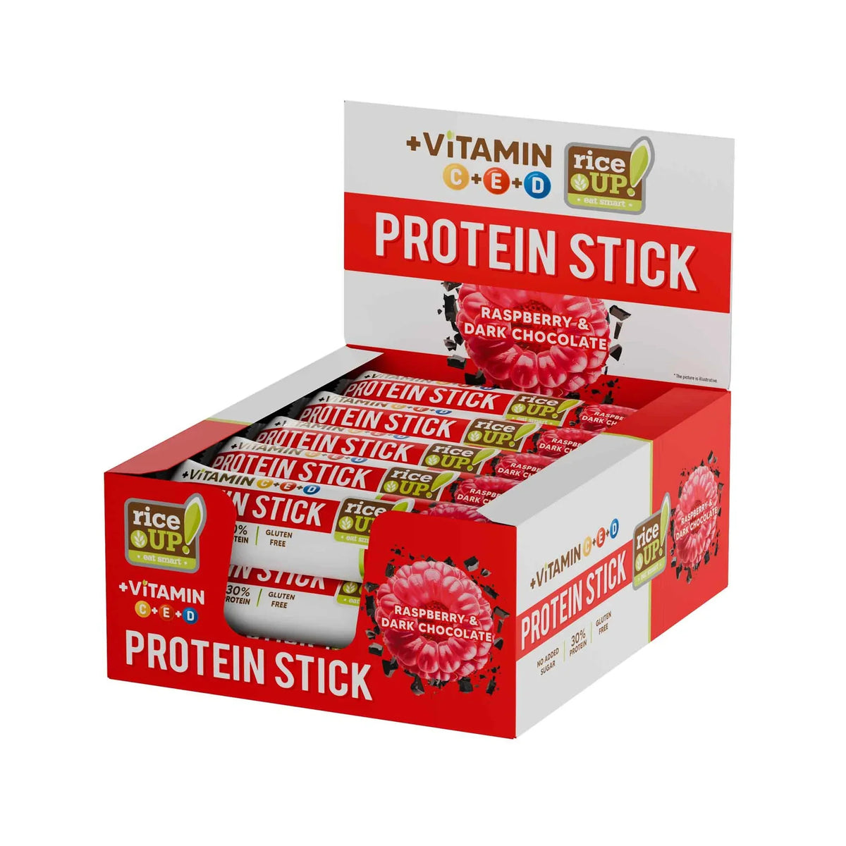 High Protein Vitamin Stick Bar & No Added Sugar - 15 x 40g