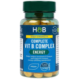 High Strength | Complete Vit B Complex - 120 Таблетки - Feel You