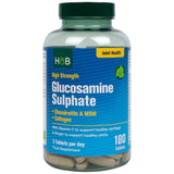 High Strength Glucosamine Sulphate | With Chondroitin, MSM and Collagen - 180 Таблетки - Feel You