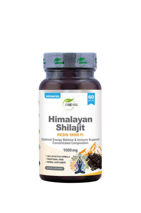 Himalayan Shilajit Resin – 1000 mg, 60 Caps. - Feel You