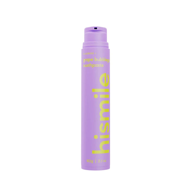 Hismile, Grape Bubblegum, Cleansing, Toothpaste, 60 g - Feel You