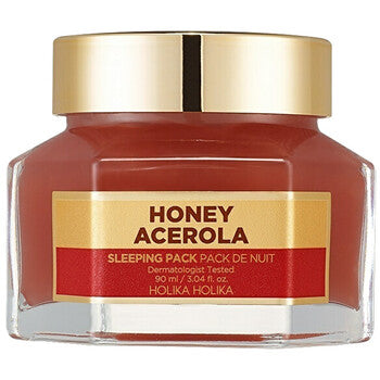 Holika Holika - Acerola Honey Sleeping Pack - Night face mask with acerola and honey - 90ml - Feel You
