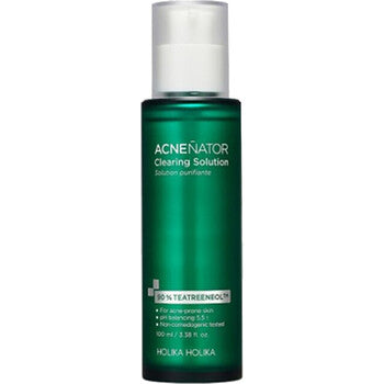 Holika Holika - Acnenator Clearing Solution - Čisticí a zklidňující voda pro mastnou a problematickou pleť - 100ml / - Feel You