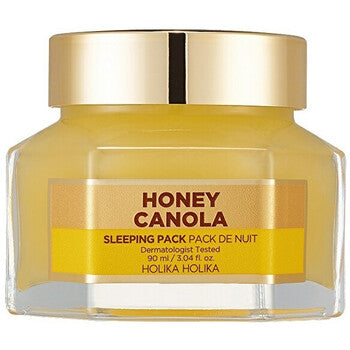 Holika Holika - Canola Honey Sleeping Pack - Night face mask with honey and canola - 90ml - Feel You