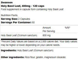 Holy Basil Leaf 400 mg 120 капсули - Feel You