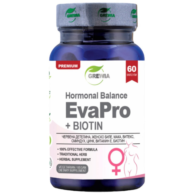 Hormonal Balance EvaPro | + Biotin - 90 капсули - Feel You