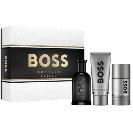 Hugo Boss - Boss Bottled Parfum Gift Set Parfum 100 ml, deostick 75 ml and shower gel 100 ml - 100ml - Feel You