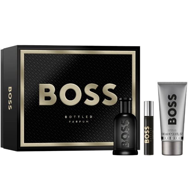 Hugo Boss - Boss Bottled Parfum Gift Set Parfum 100 ml, miniature 10 ml and shower gel 100 ml - 100ml - Feel You