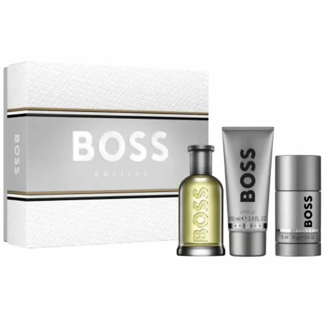 Hugo Boss Bottled Eau De Toilette Spray 100ml Set 3 Pieces - Feel You